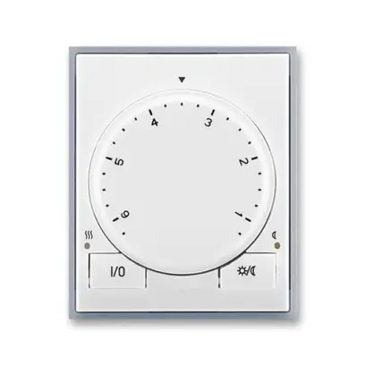 termostat univerzální otočný ELEMENT 3292E-A10101 04 bílá/ledová šedá